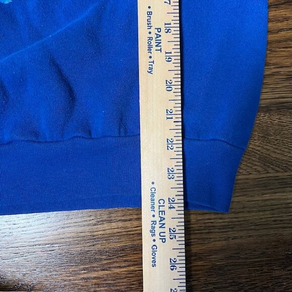 VTG 80s Miller Sanibel Island Crewneck Sweatshirt Adult L Blue Sailing Ocean USA - Picture 6 of 9